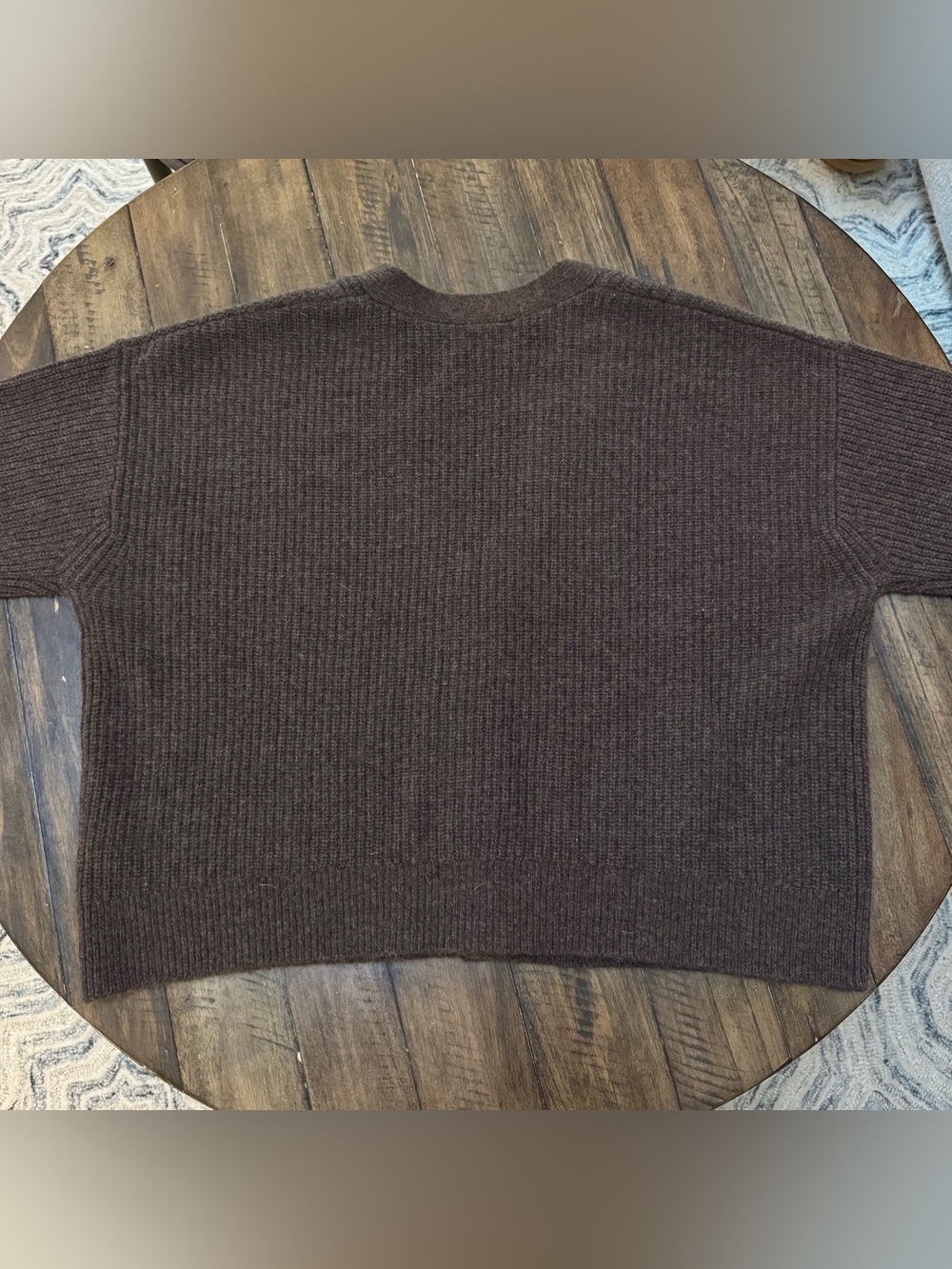 Quince | Mongolian Cashmere Fisherman Boxy
Cropped Cardigan Sweater - Picture 9 of 11